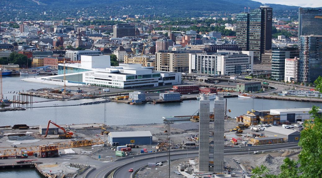 Overblikk over Oslo sentrum